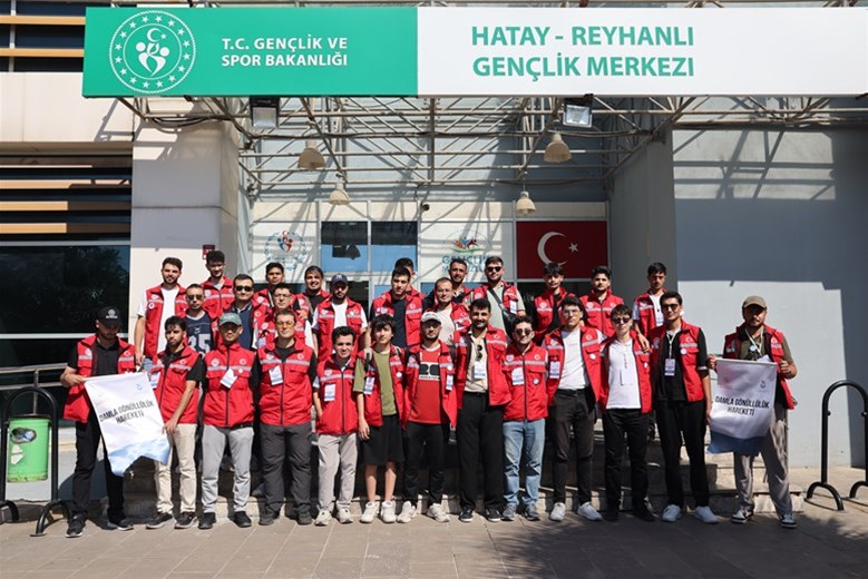 DAMLA GÖNÜLLÜLÜK PROJESİ KAPSAMINDA ÖĞRECİLER HATAY'DA