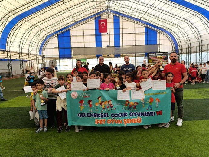 İlkokullarda Fiziksel Etkinlikler ve Geleneksel Çocuk Oyunları yoğun katılım ile gerçekleştirildi